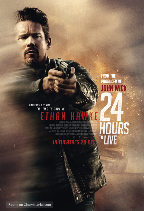 24 Hours to Live - Singaporean Movie Poster