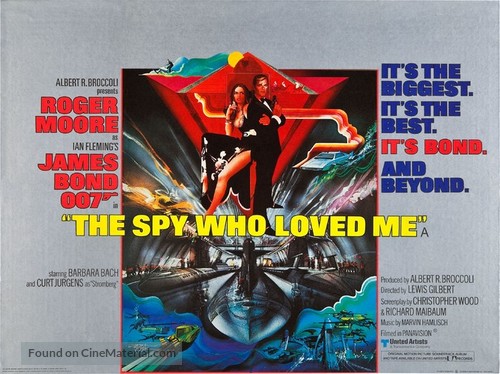 The Spy Who Loved Me - British Movie Poster