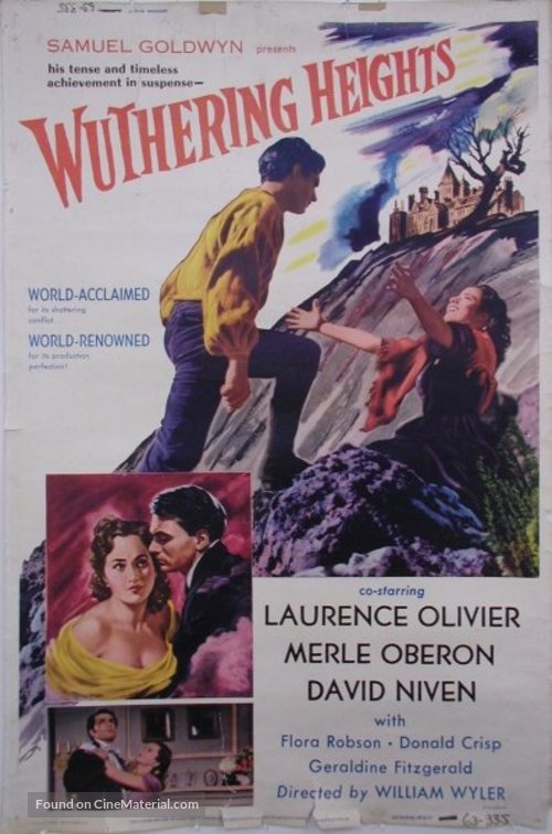 Wuthering Heights - Re-release movie poster