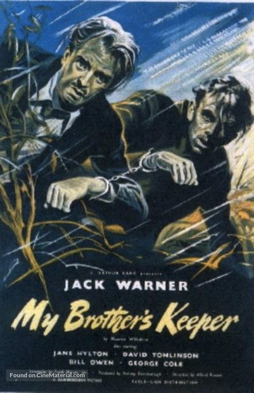 My Brother&#039;s Keeper - British Movie Poster