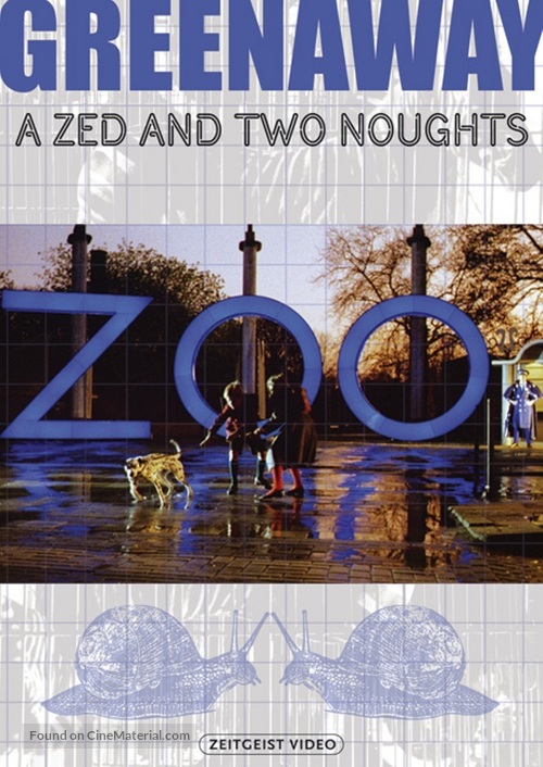 A Zed &amp; Two Noughts - DVD movie cover