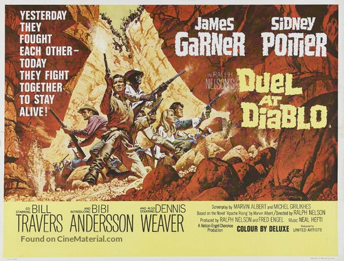 Duel at Diablo - British Movie Poster