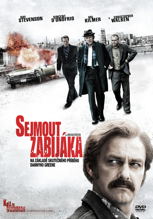 Kill the Irishman - Czech DVD movie cover