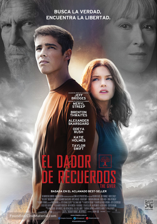 The Giver - Colombian Movie Poster