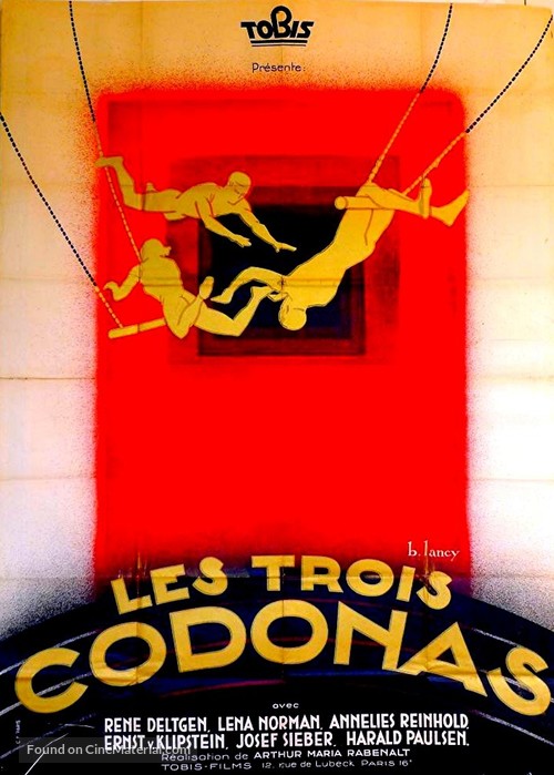 Die drei Codonas - French Movie Poster