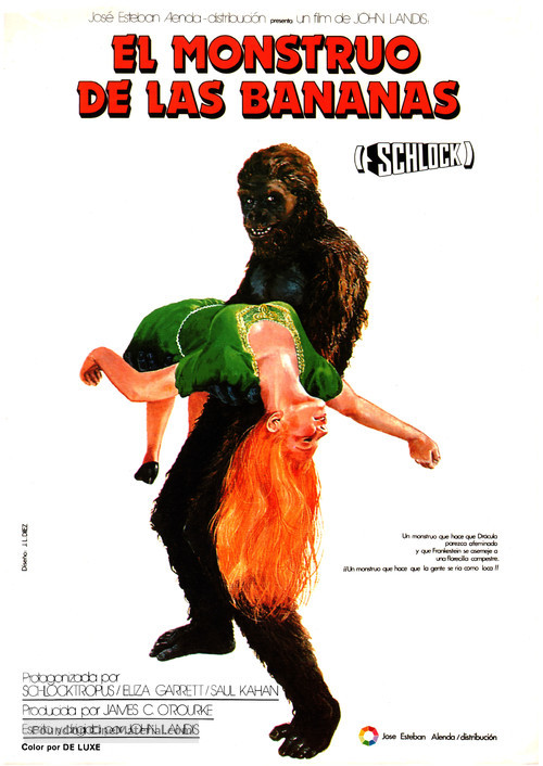 Schlock - Spanish Movie Poster
