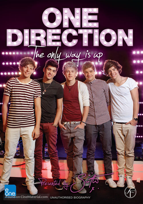 One Direction: The Only Way is Up - Danish DVD movie cover