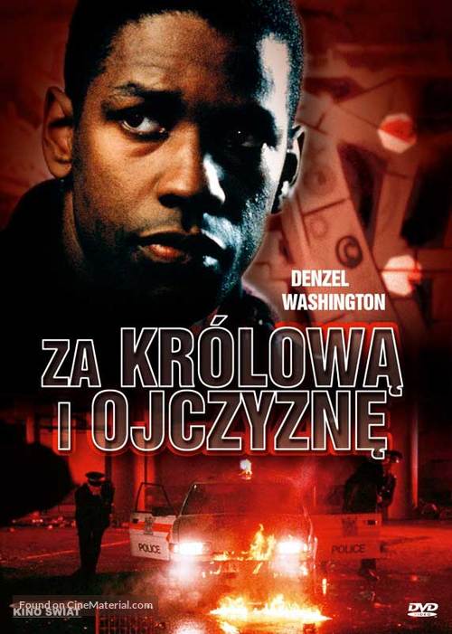 For Queen and Country - Polish DVD movie cover