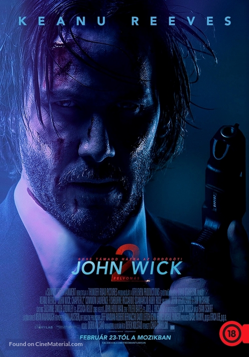 John Wick: Chapter Two - Hungarian Movie Poster