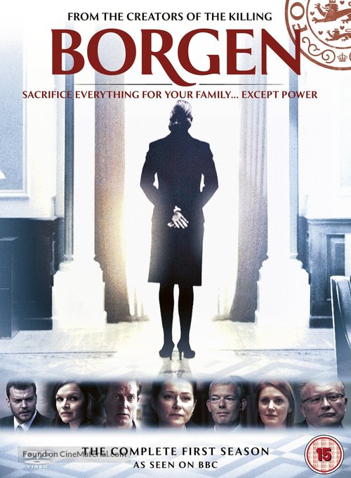 &quot;Borgen&quot; - British DVD movie cover