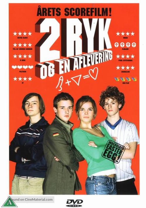 2 ryk og 1 aflevering - Danish poster