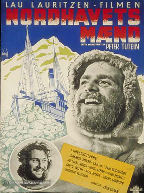 Nordhavets m&aelig;nd - Danish Movie Poster