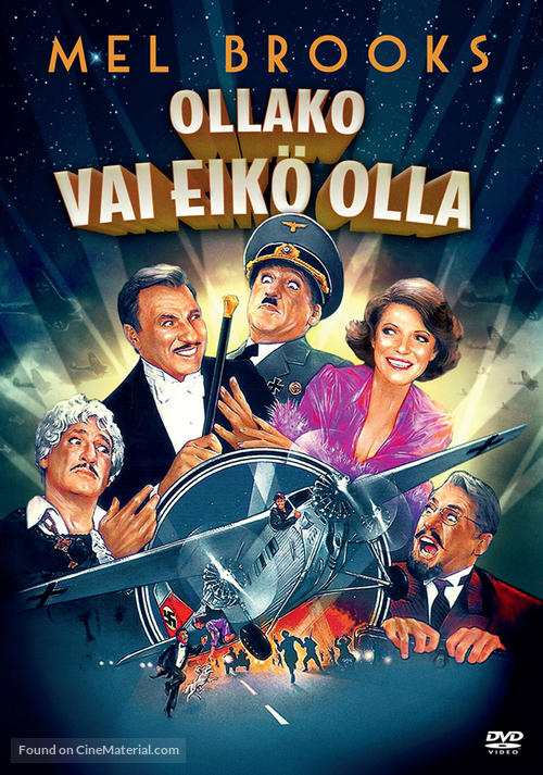 To Be or Not to Be - Finnish DVD movie cover