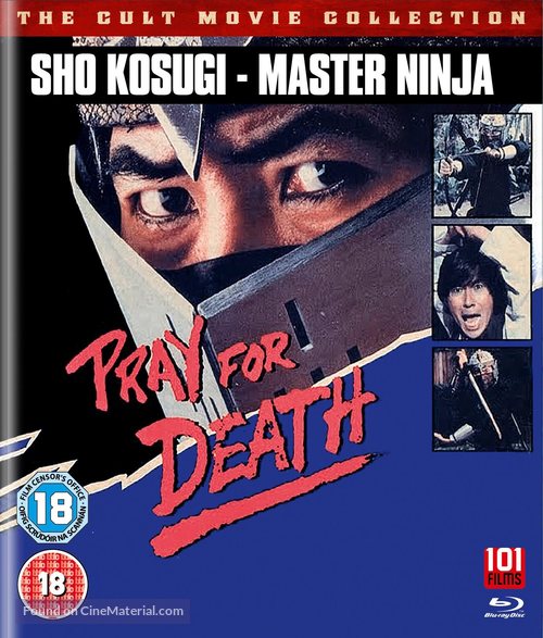 Pray for Death - British Blu-Ray movie cover