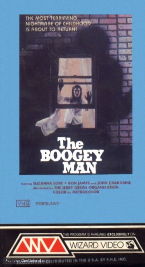 The Boogey man - VHS movie cover