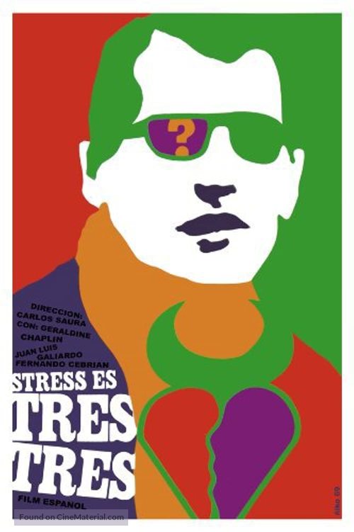 Stress-es tres-tres - Spanish Movie Poster