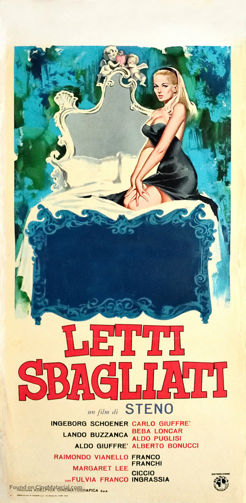 Letti sbagliati - Italian Movie Poster