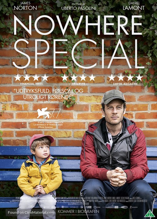Nowhere Special - Danish Movie Poster