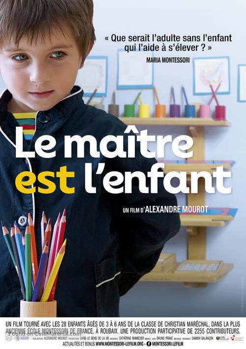 Le ma&icirc;tre est l&#039;enfant - French Movie Poster