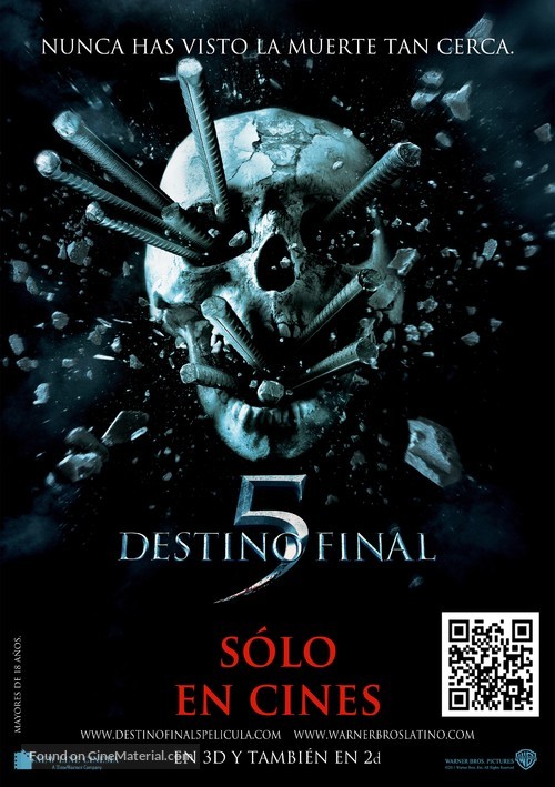 Final Destination 5 - Chilean Movie Poster