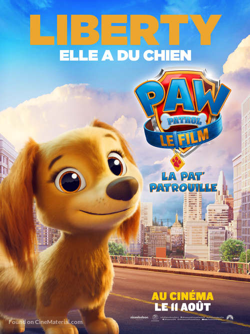 Paw Patrol: The Movie - French Movie Poster