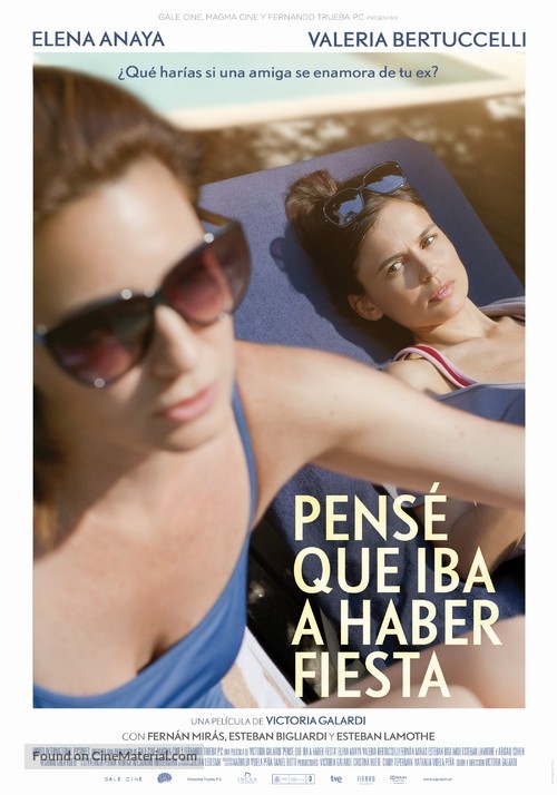 Pens&eacute; que iba a haber fiesta - Argentinian Movie Poster