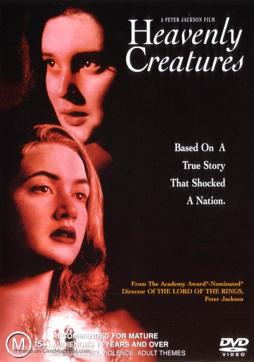 Heavenly Creatures - Australian DVD movie cover