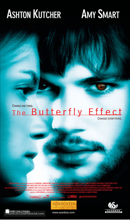 The Butterfly Effect - Norwegian Movie Poster