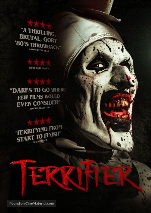 Terrifier - DVD movie cover