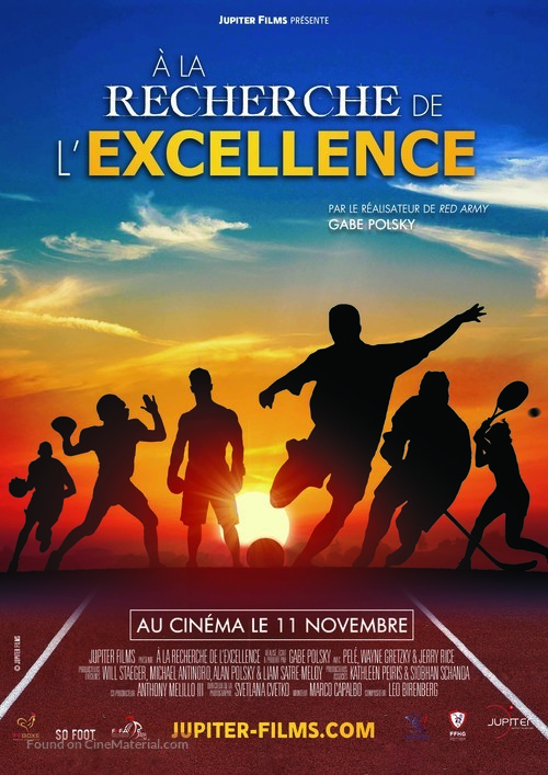 In Search of Greatness - French Movie Poster