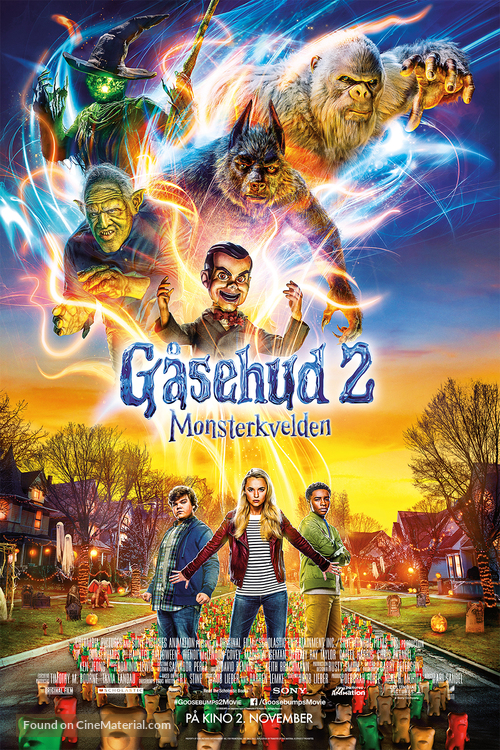 Goosebumps 2: Haunted Halloween - Norwegian Movie Poster