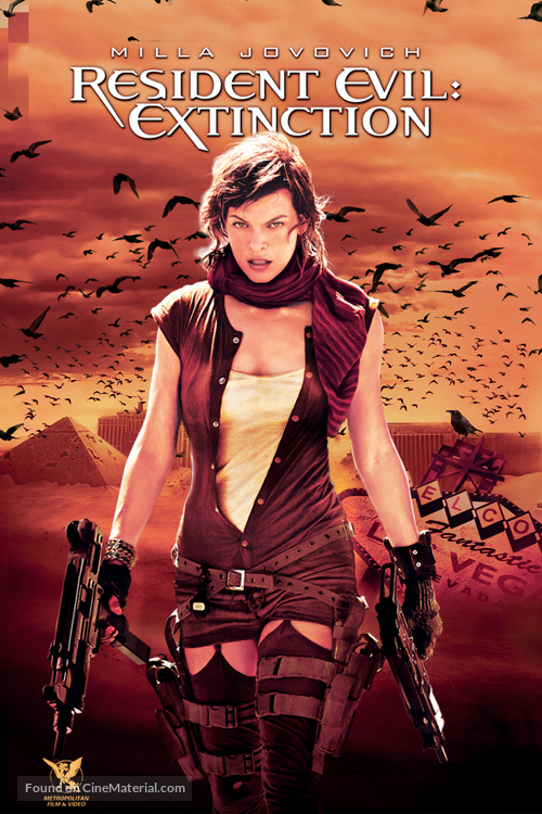 Resident Evil: Extinction - French Movie Poster