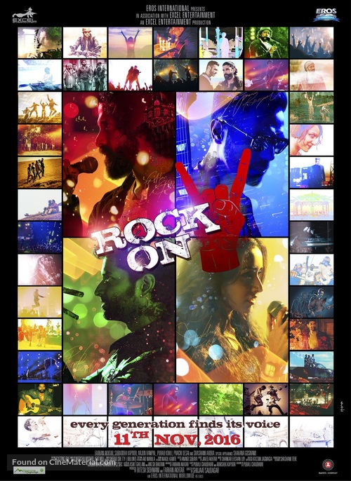 Rock On!! 2 - Indian Movie Poster