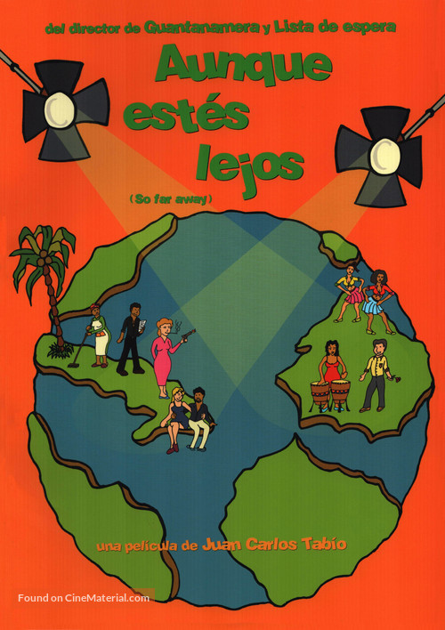 Aunque est&eacute;s lejos - Spanish Movie Cover