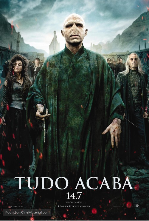 Harry Potter and the Deathly Hallows - Part 2 - Portuguese Movie Poster