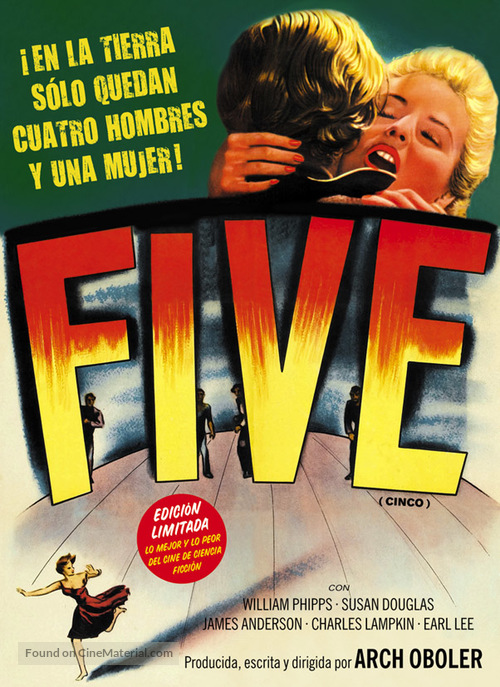 Five - Spanish DVD movie cover