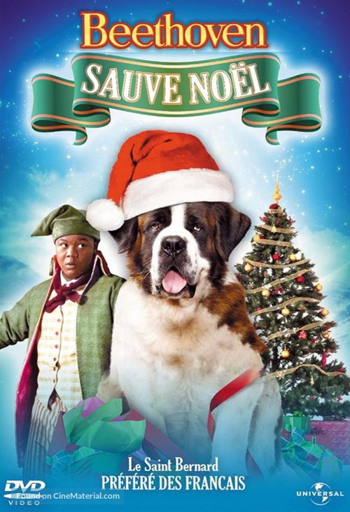Beethoven&#039;s Christmas Adventure - French DVD movie cover