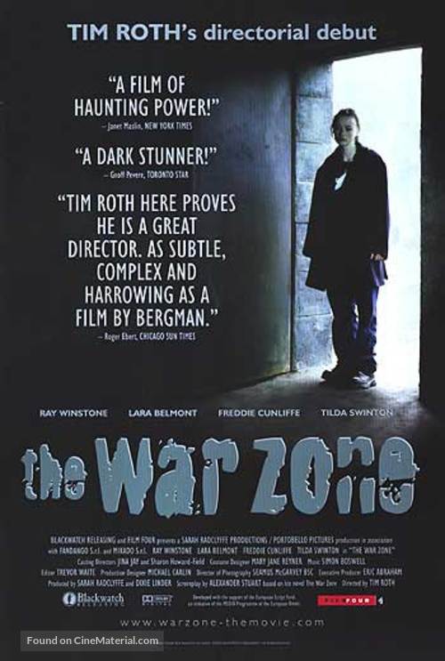 The War Zone - British Movie Poster