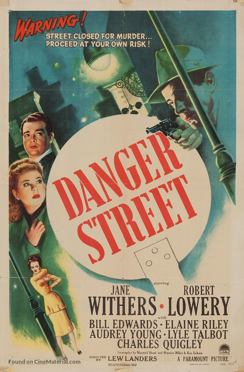 Danger Street - Movie Poster