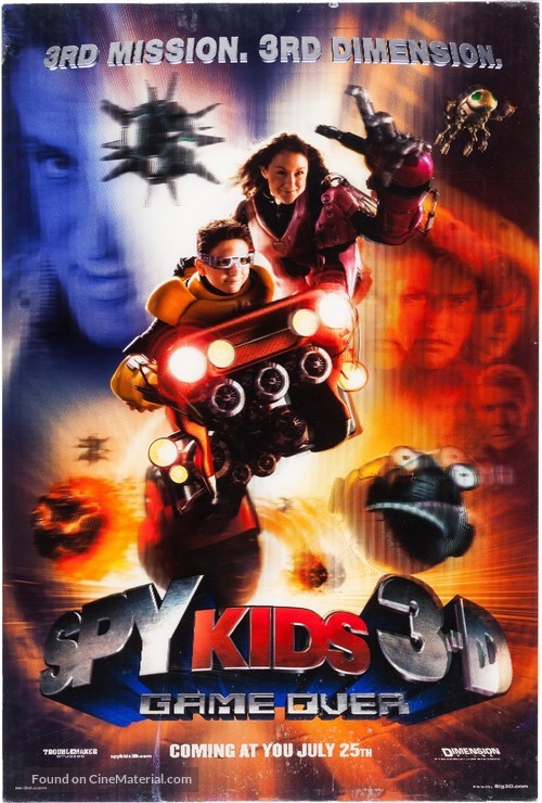 SPY KIDS 3-D : GAME OVER - Movie Poster