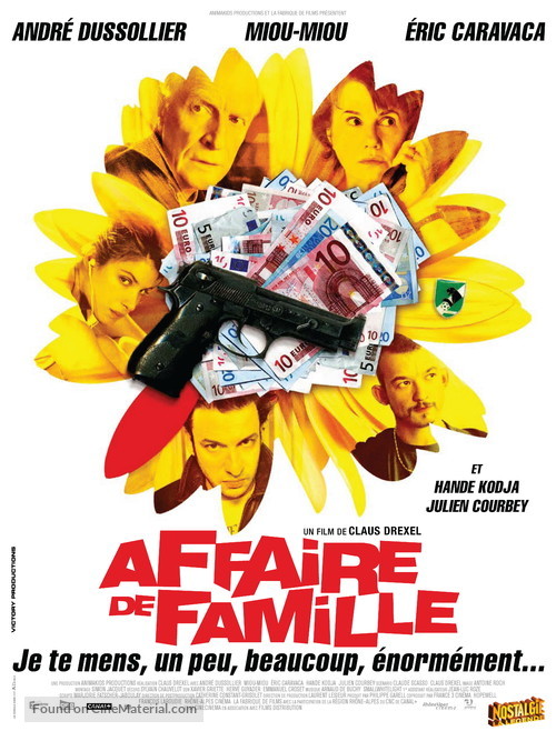 Affaire de famille - Belgian Movie Poster