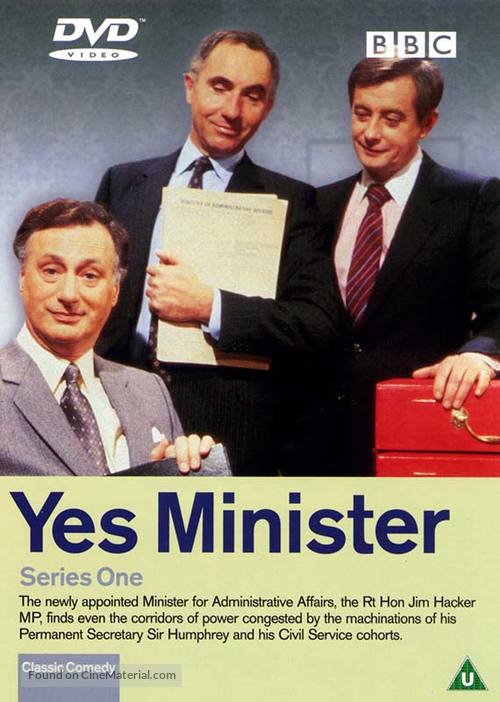 &quot;Yes Minister&quot; - British DVD movie cover