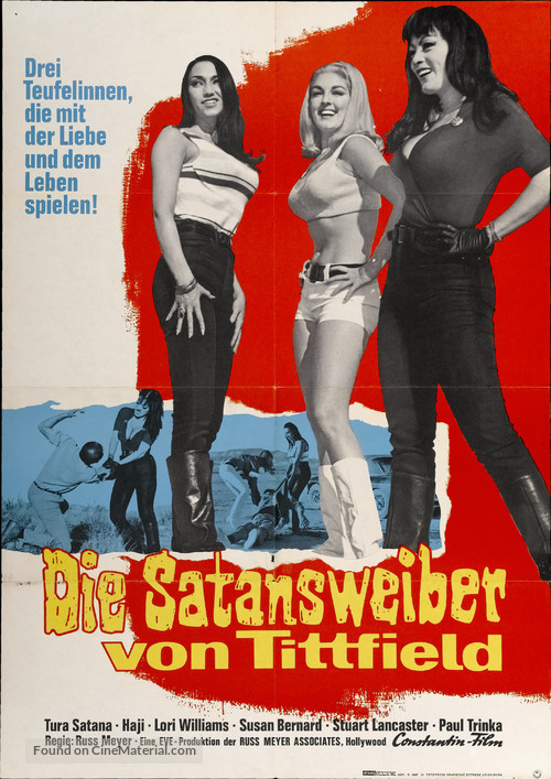 Faster, Pussycat! Kill! Kill! - German Movie Poster