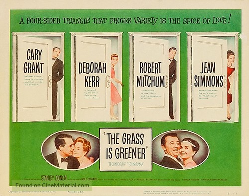 The Grass Is Greener - Movie Poster