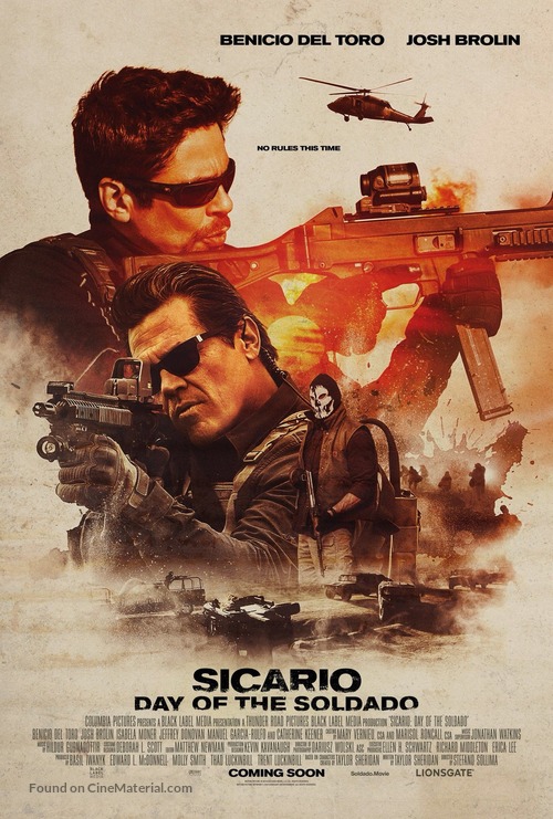 Sicario: Day of the Soldado - Movie Poster