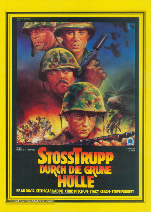 A Rumor of War - German Movie Poster
