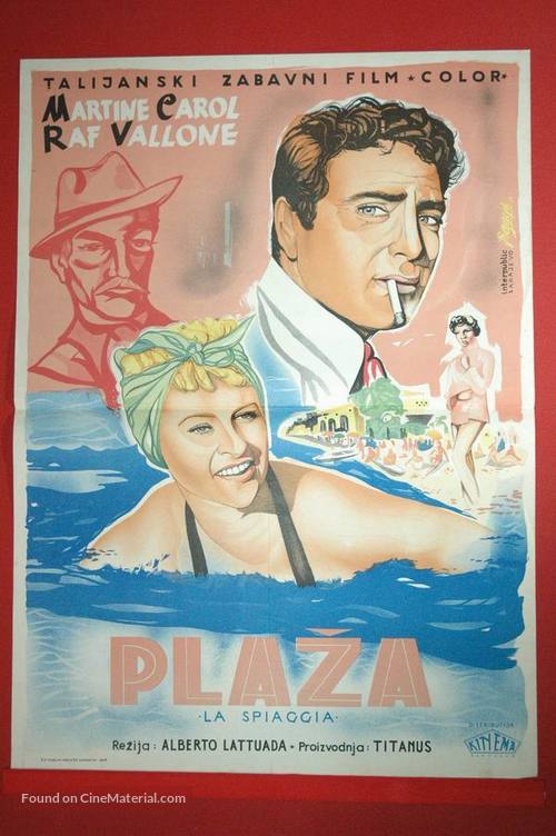 La spiaggia - Serbian Movie Poster