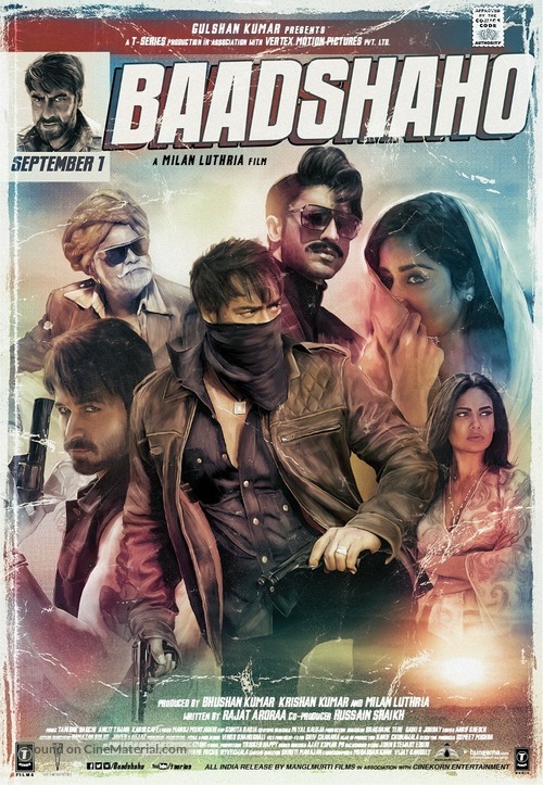 Baadshaho - Indian Movie Poster