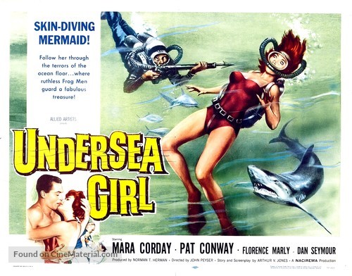 Undersea Girl - Movie Poster