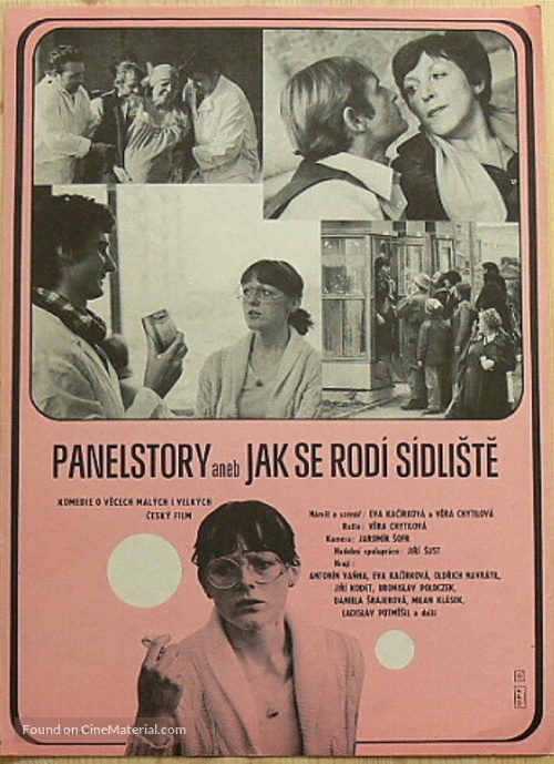 Panelstory aneb Jak se rod&iacute; s&iacute;dliste - Czech Movie Cover